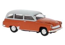 Brekina 27194 - H0 - Wartburg Kombi - rotorange